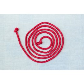 pletené lano, PP červená, 10mm
