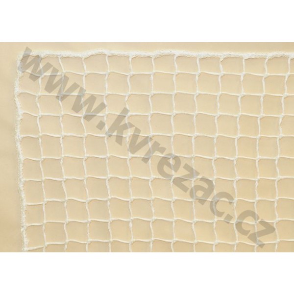síť 3 x 6m šedá neobšitá PP 3mm, oko 5cm
