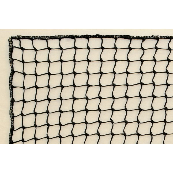 Baseballová síť, PP 3mm, oko 4,5cm, černá