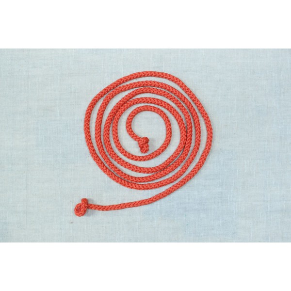 PP pletené lano o průměru 10mm, barva: oranžová