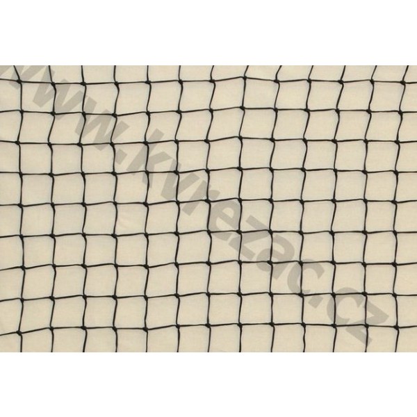 síť 1 x 1m dekorační neobšitá černá