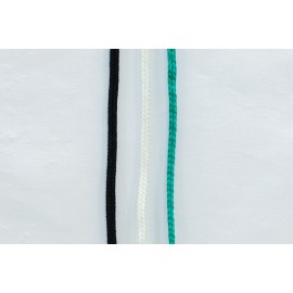 pletená šňůra PP 4mm, bílá