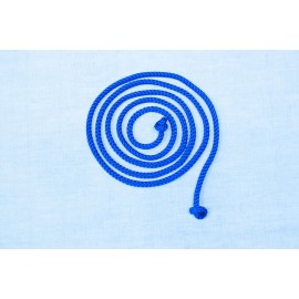 pletené lano, PP modrá, 10mm