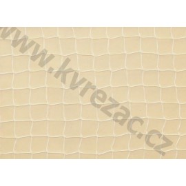 síť 1 x 4,60m dekorační neobšitá bílá