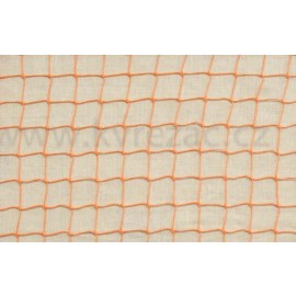 síť 1 x 4m dekorační neobšitá oranžová
